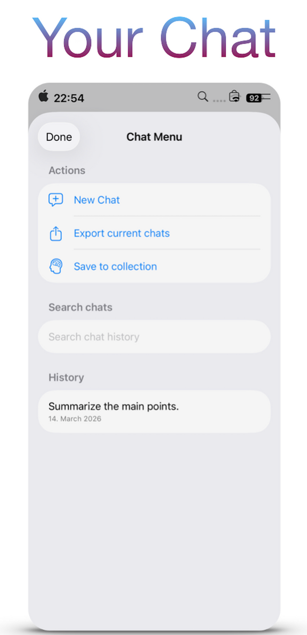 AI Browser for iPhone mit privatem Chat und Zusammenfassungen